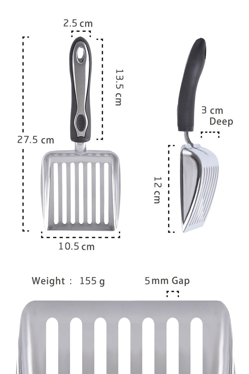 Stainless Steel Litter Scoop