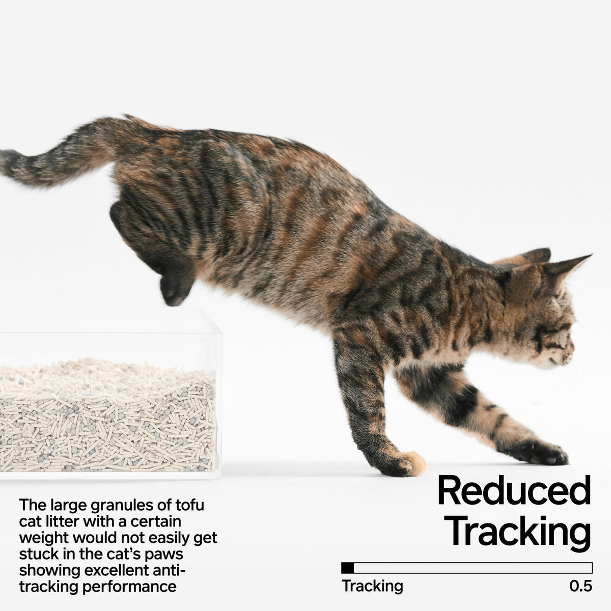 PIDAN Signature Tofu Blend Cat Litter | 4 x 2.4 kg