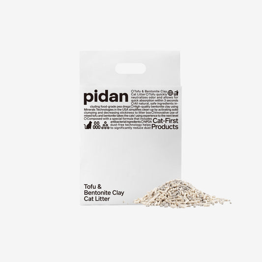 PIDAN Signature Tofu Blend Cat Litter | 4 x 2.4 kg