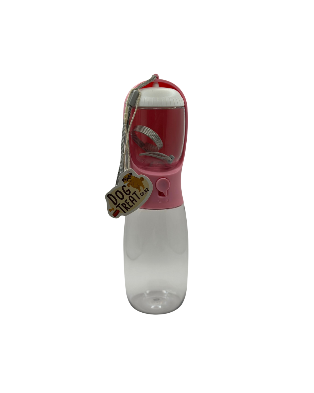 2 in 1 Portable Pet Bowl Bottle With Food Compartment