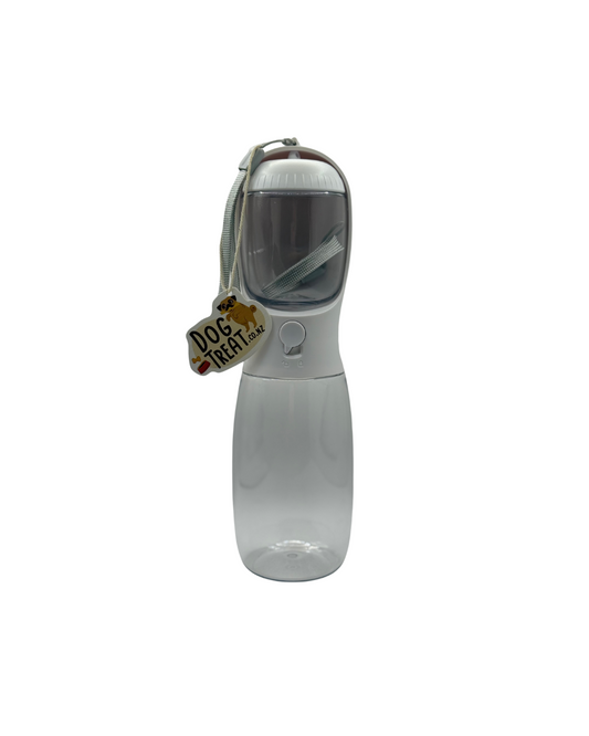2 in 1 Portable Pet Bowl Bottle With Food Compartment