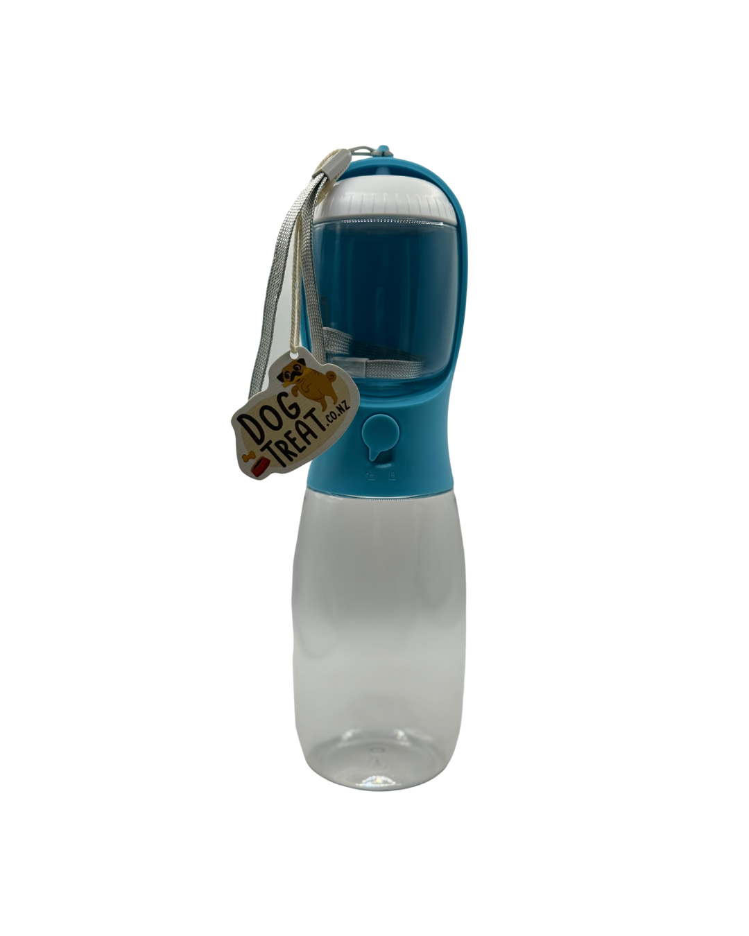 2 in 1 Portable Pet Bowl Bottle With Food Compartment